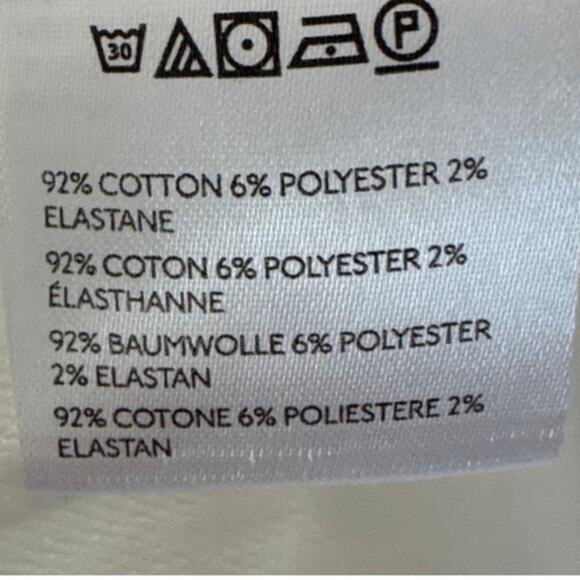 We The Free Jayde Flared Denim Jumpsuit White Size L NWOT Free People Boho - Picture 9 of 10